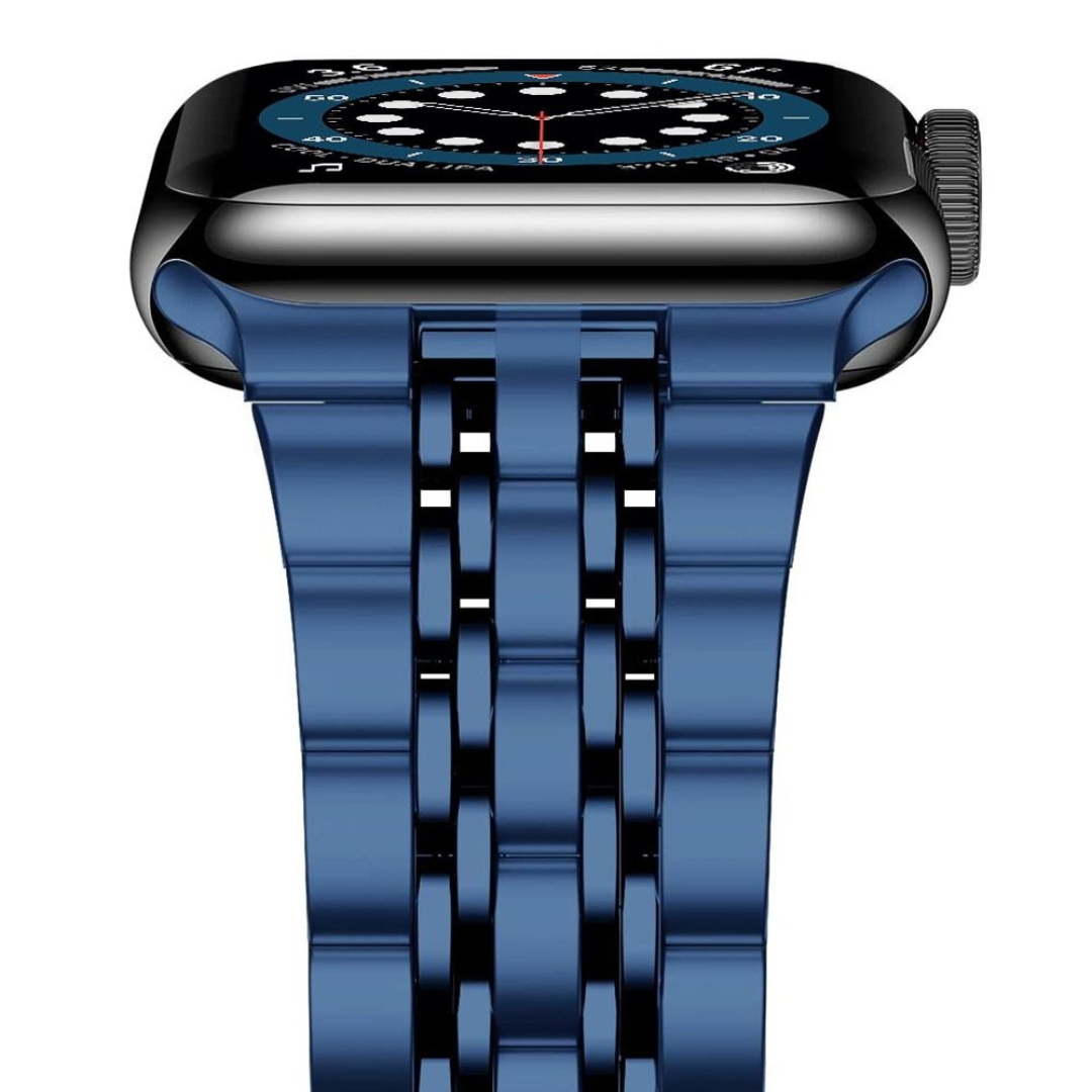 Luxus Edelstahl Armband | Jubilee - Stil für iPhone 14 Pro Max, iPhone 14 Pro, iPhone 14 Max, iPhone 14, iPhone 13 Pro Max, iPhone 13 Pro, iPhone 13, iPhone 12 Pro, iPhone 12, iPhone 12 Pro Max, iPhone 12 Mini, iPhone 11 Pro Max, iPhone 11 Pro, Max, Apple Watch Ultra , Apple Watch Series 8 Apple Watch Series 7
