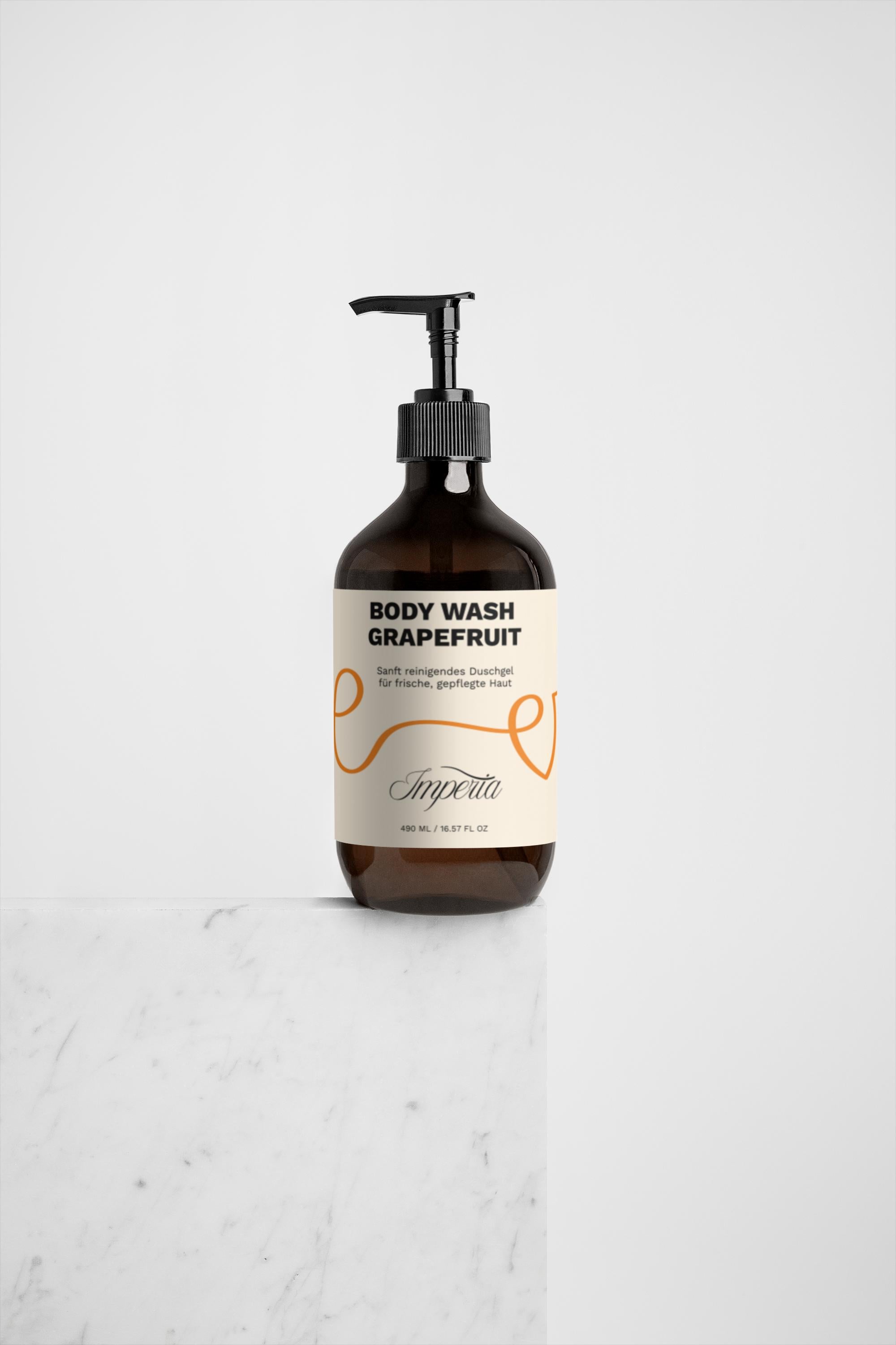Sanft reinigendes Duschgel mit Grapefruit Duft (490 ml)