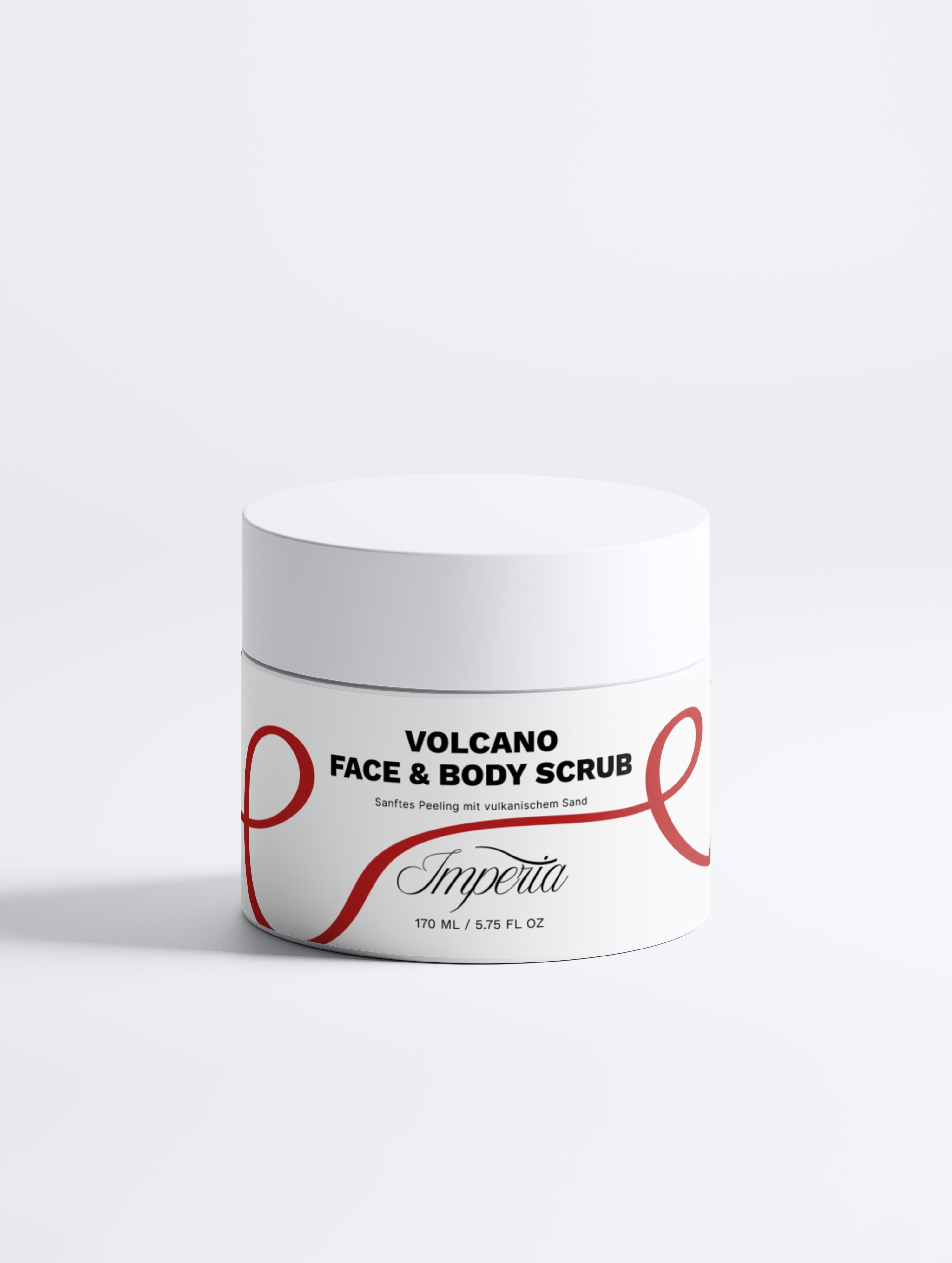 Sanftes Face & Body Peeling mit vulkanischem Sand (170 ml)