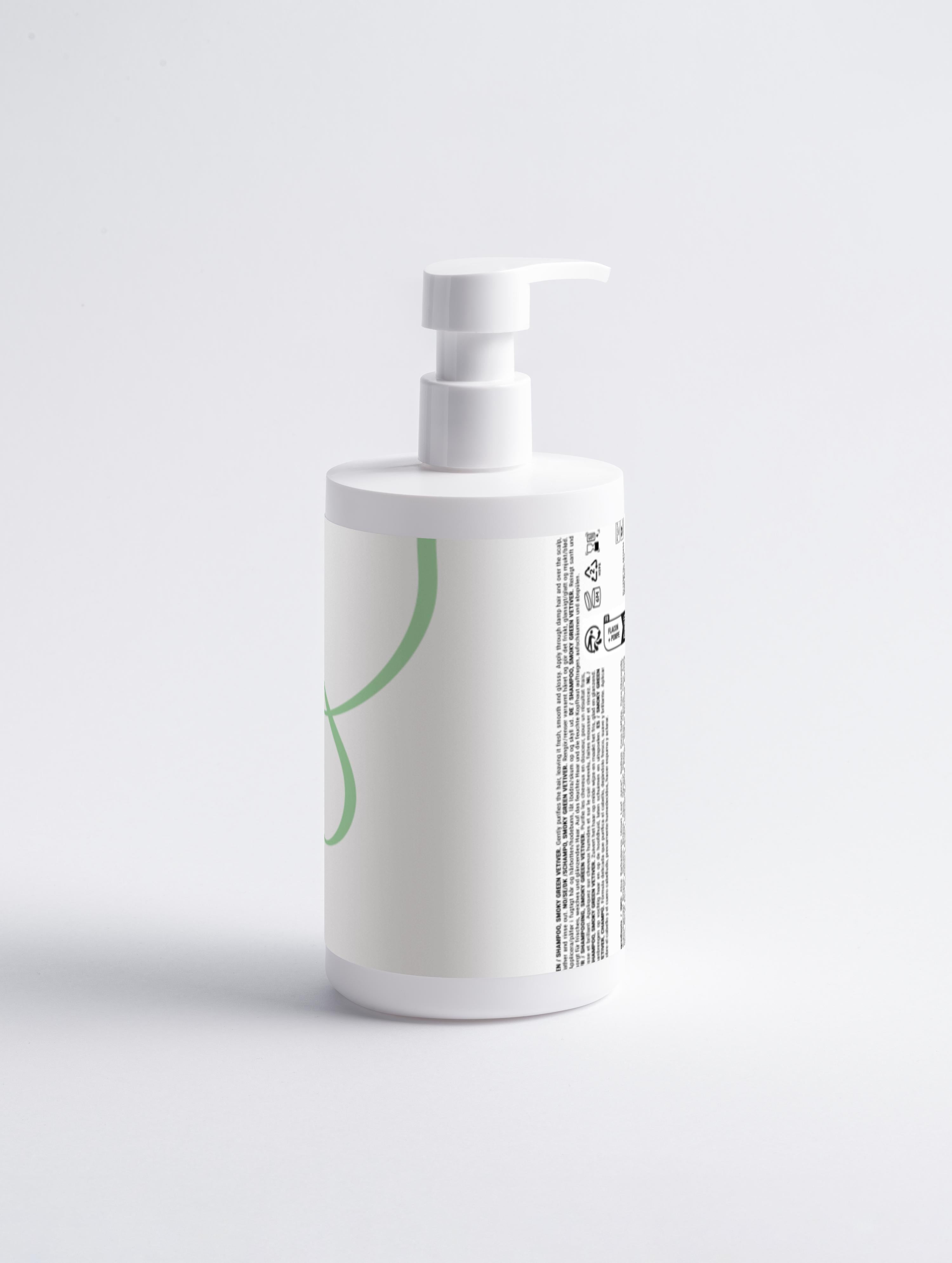 Gloss Shampoo für geschmeidiges Haar - Green Vetiver (400 ml)