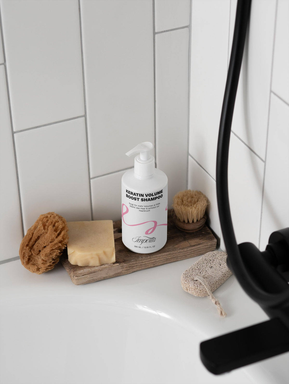 Volume Boost Shampoo mit Keratin (390 ml)