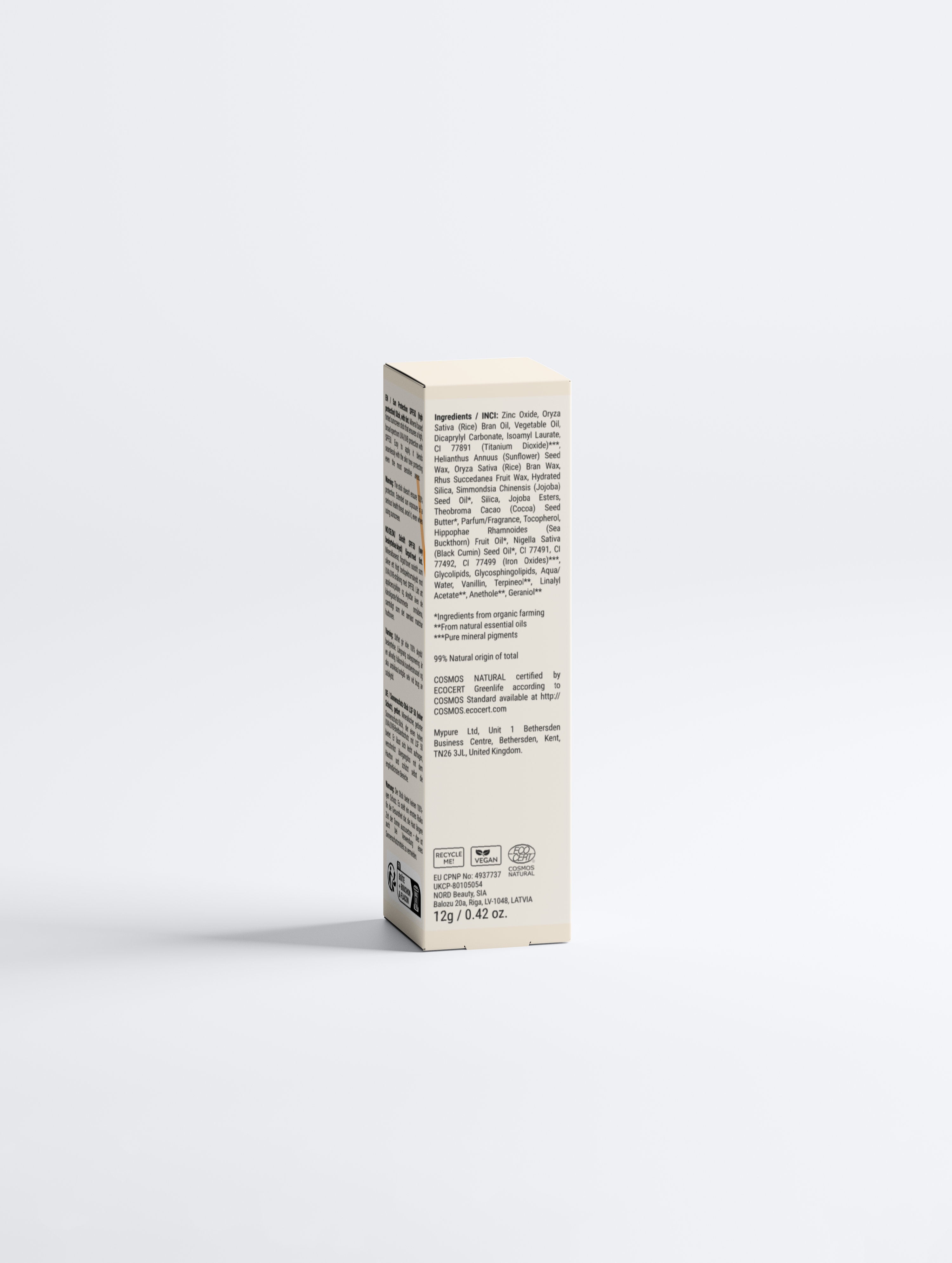 Sun Protection SPF50 Stick mit Tönung – Getönter Sonnenschutz (12 g)