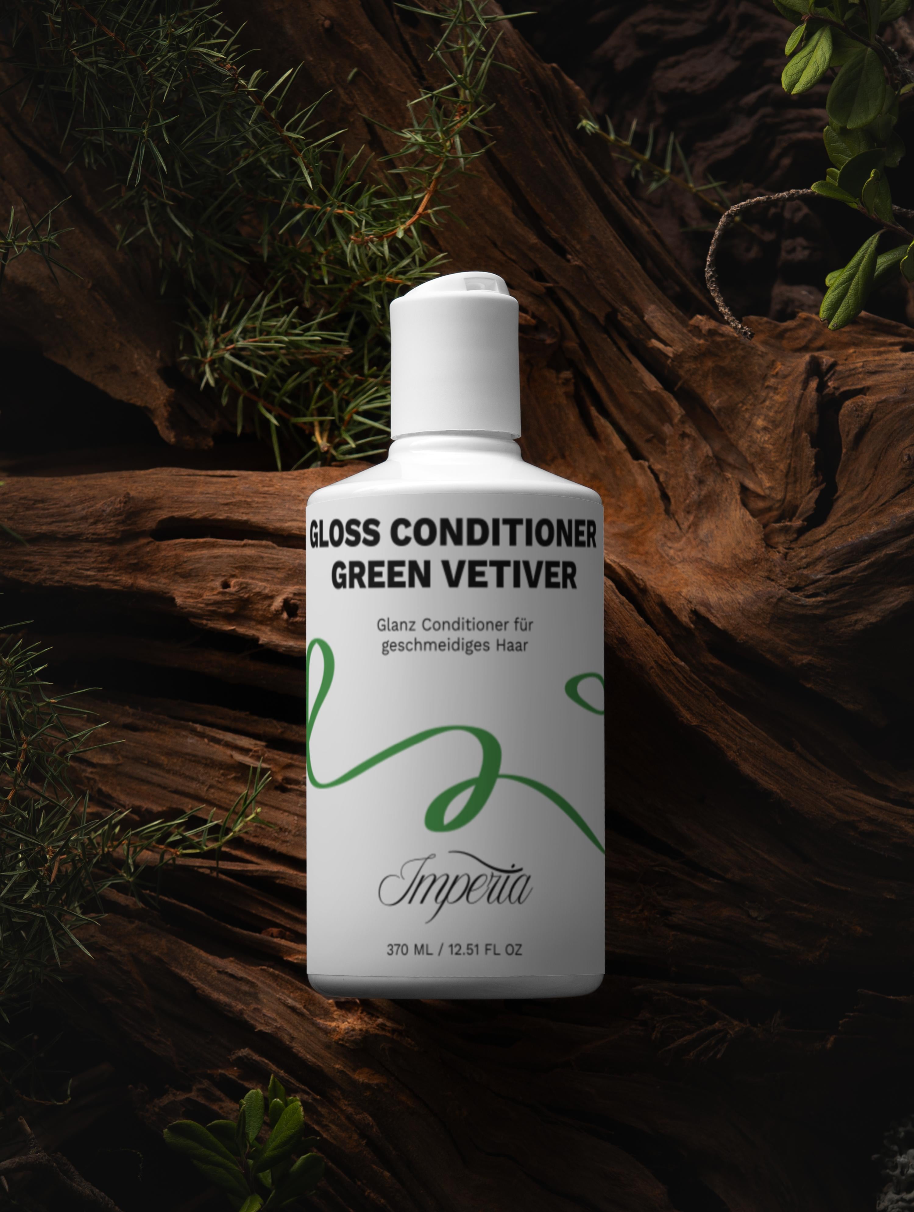 Gloss Conditioner für geschmeidiges Haar - Green Vetiver (370 ml)