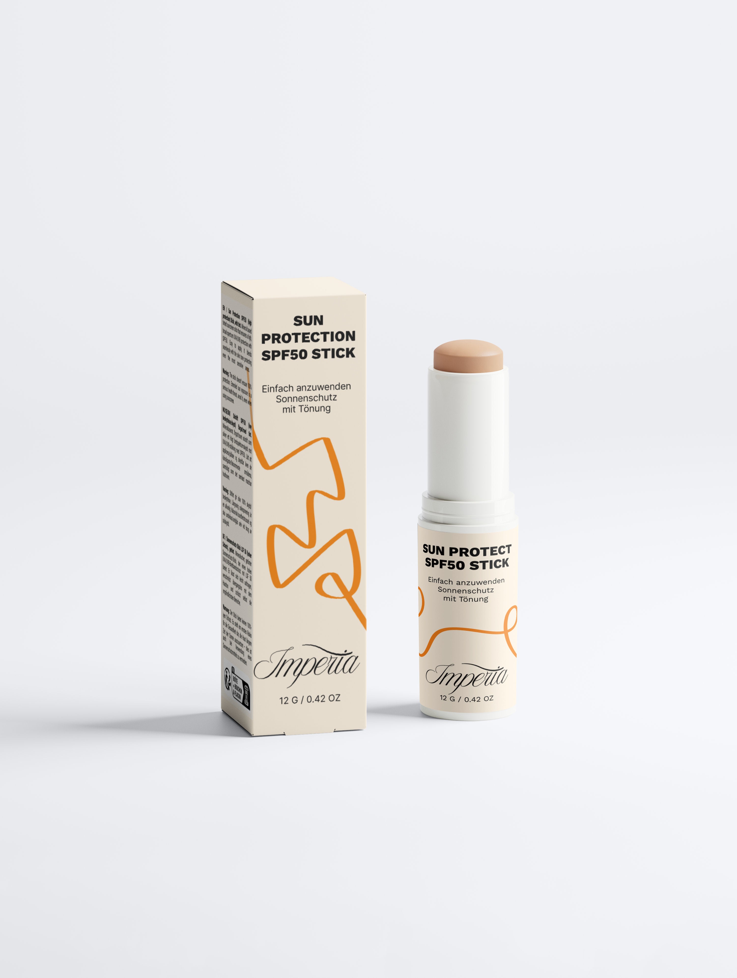 Sun Protection SPF50 Stick mit Tönung – Getönter Sonnenschutz (12 g)