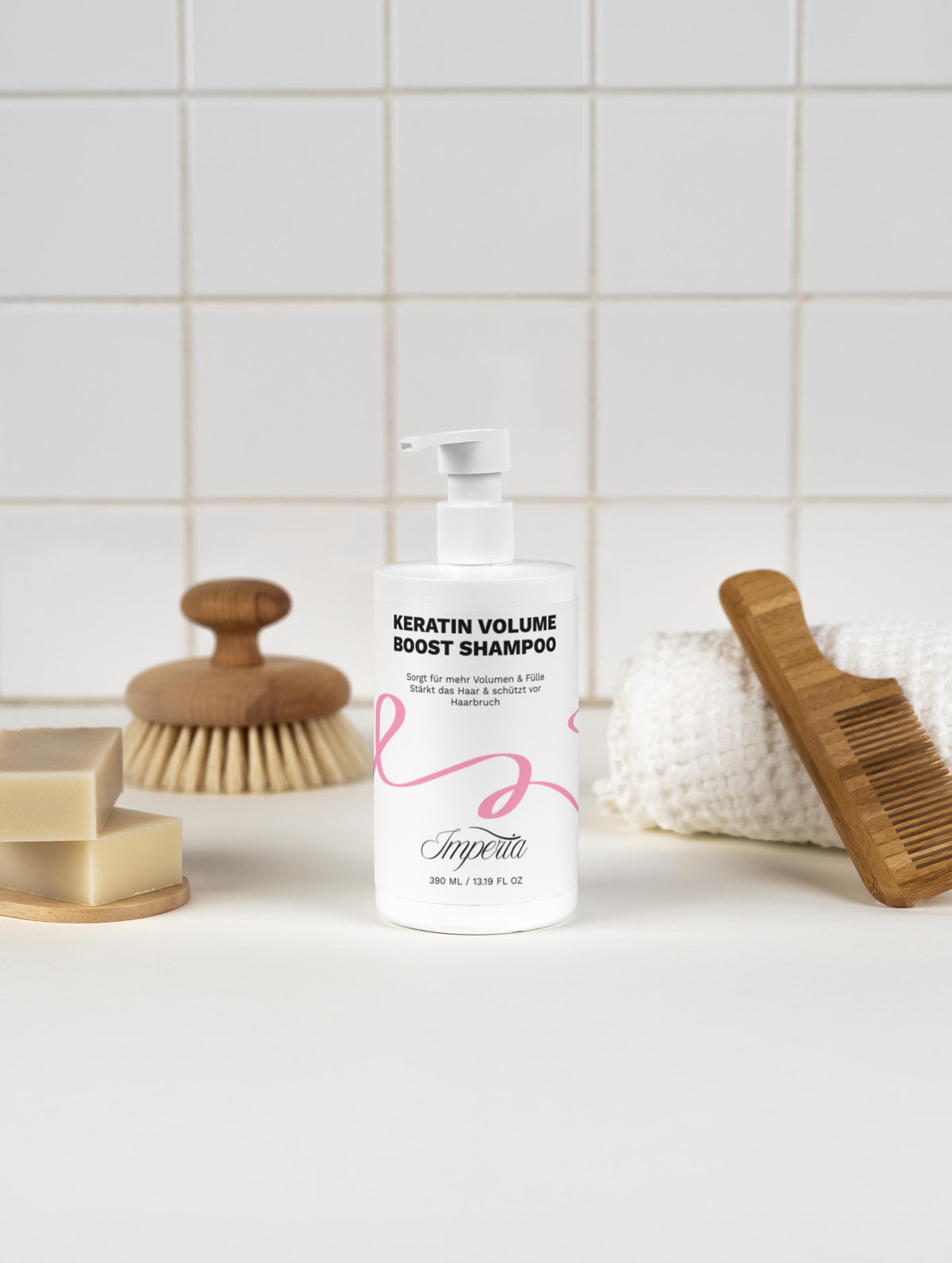 Volume Boost Shampoo mit Keratin (390 ml)