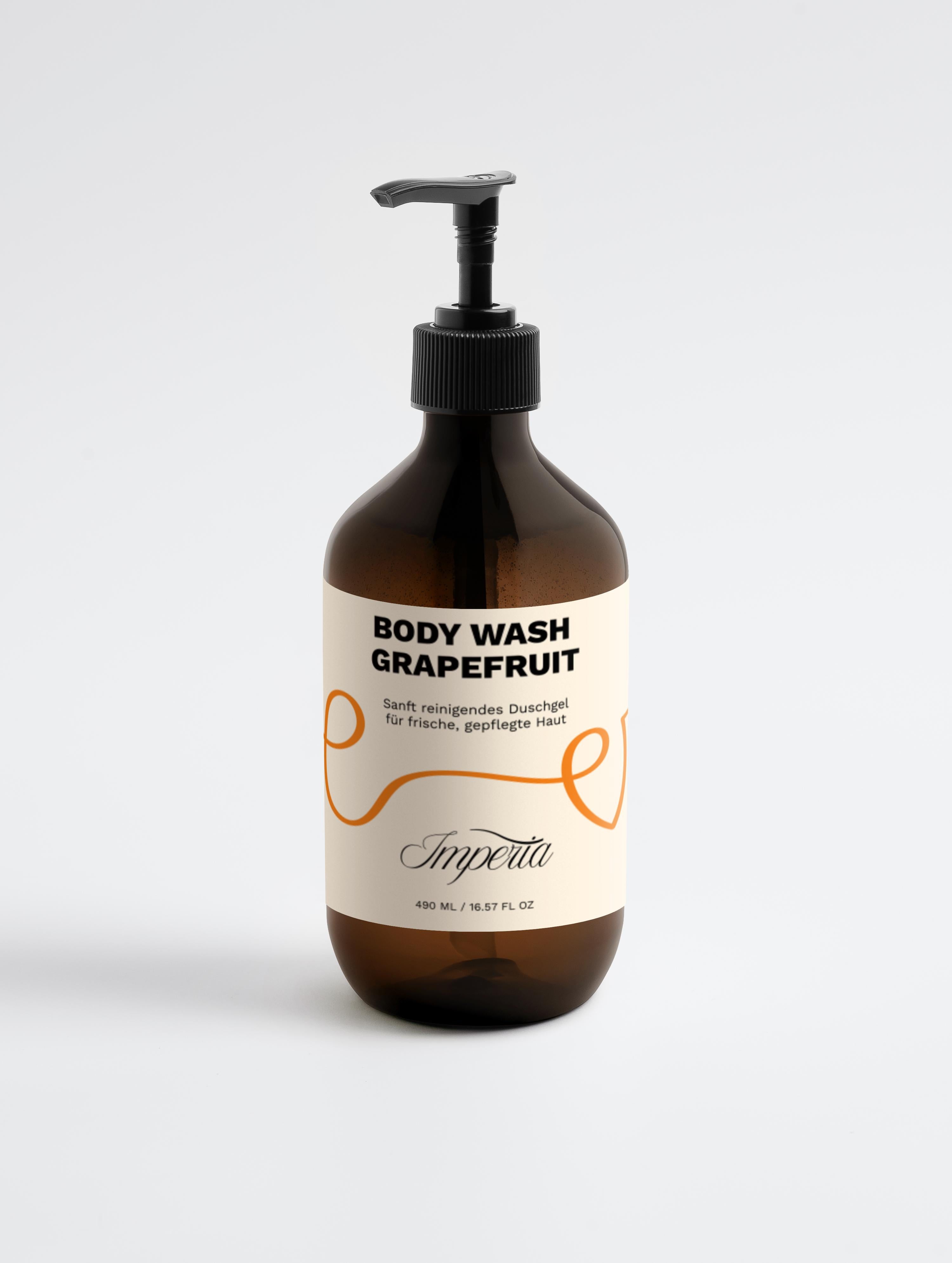 Sanft reinigendes Duschgel mit Grapefruit Duft (490 ml)