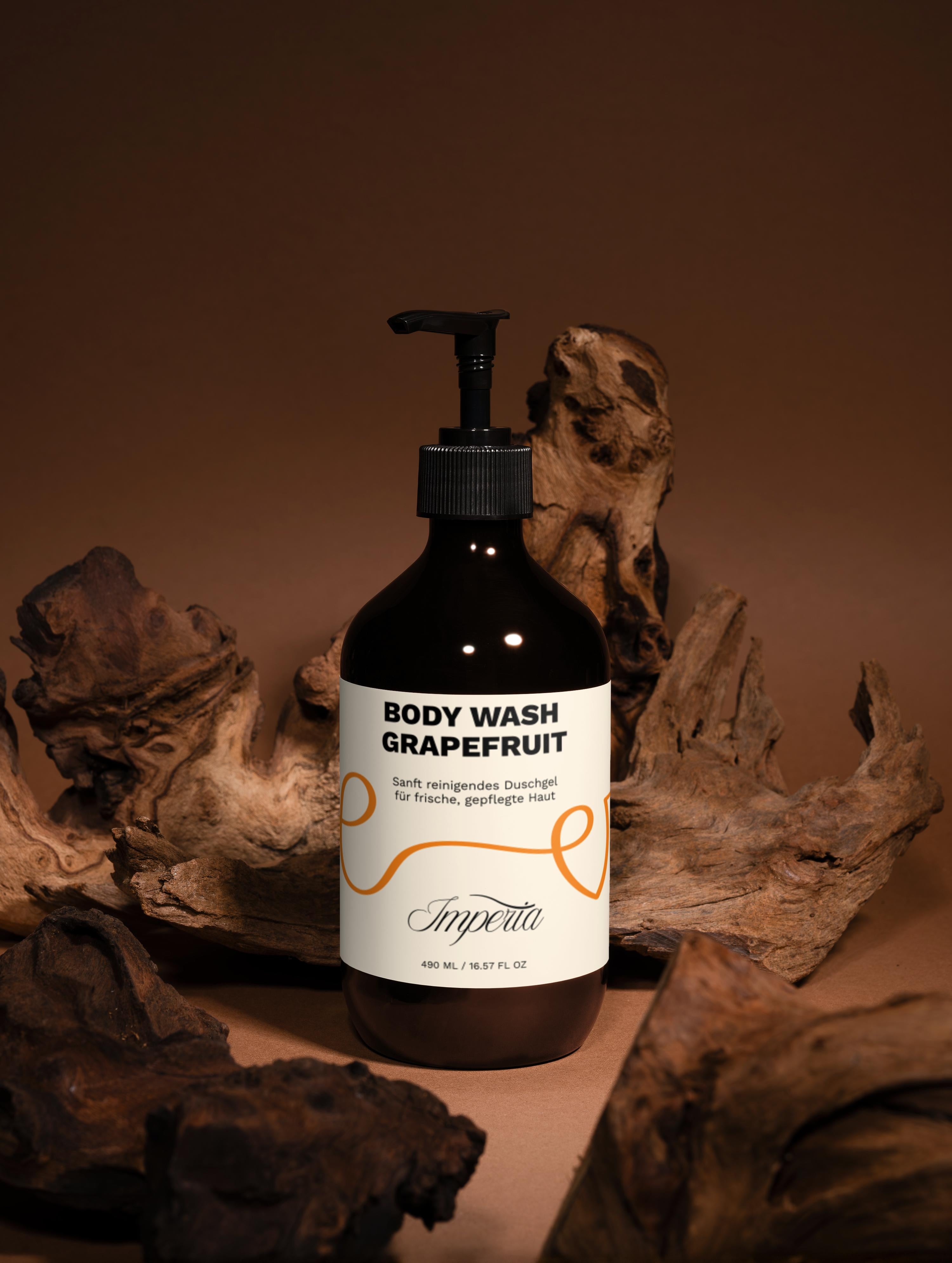 Sanft reinigendes Duschgel mit Grapefruit Duft (490 ml)