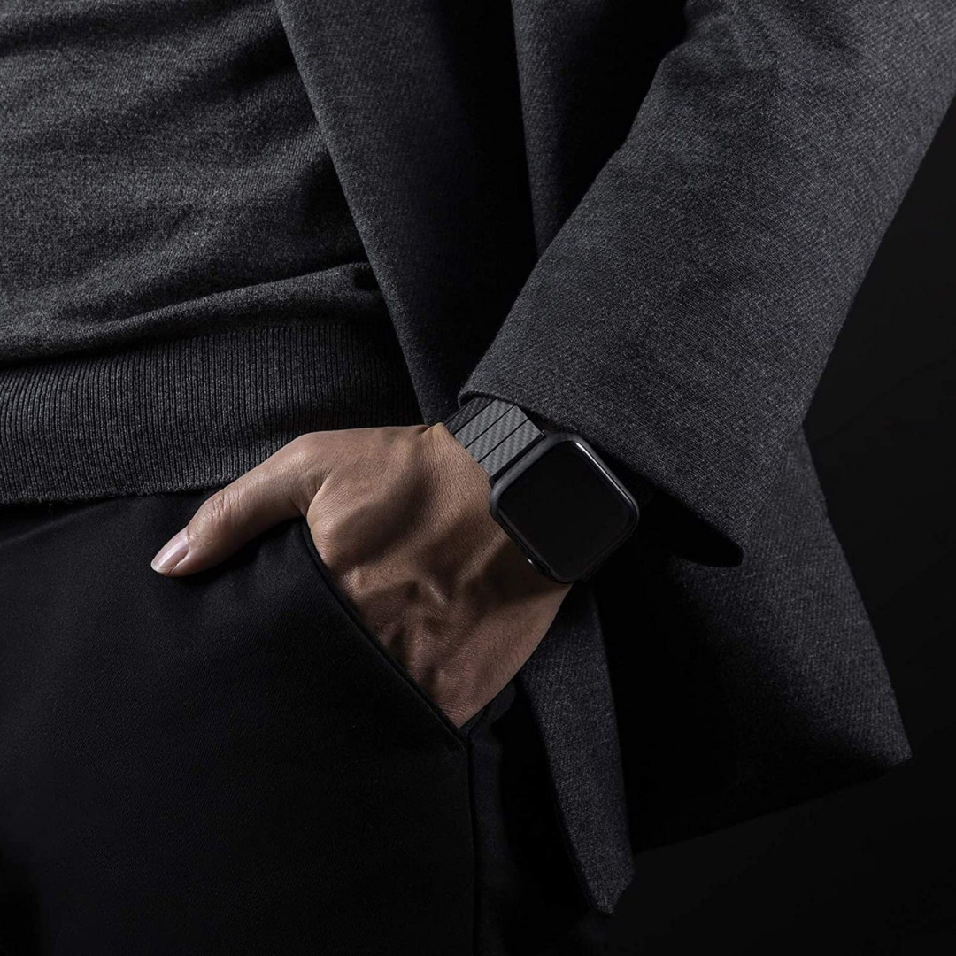 Carbon Armband für Apple Watch – Ultraleicht, Robust und Stilvoll