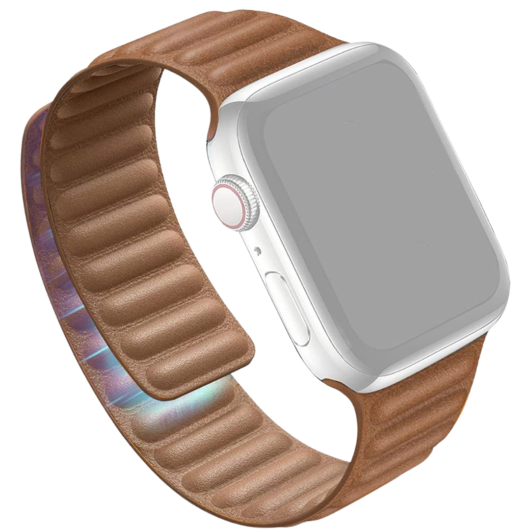 Magnetic Leder Armband für Apple Watch Series & Ultra