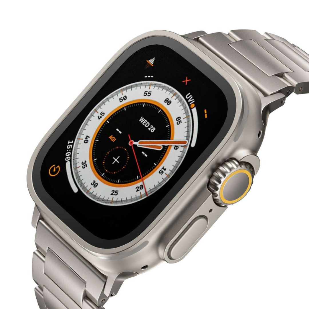 Solid Frame Titan Armband für Apple Watch Series & Ultra