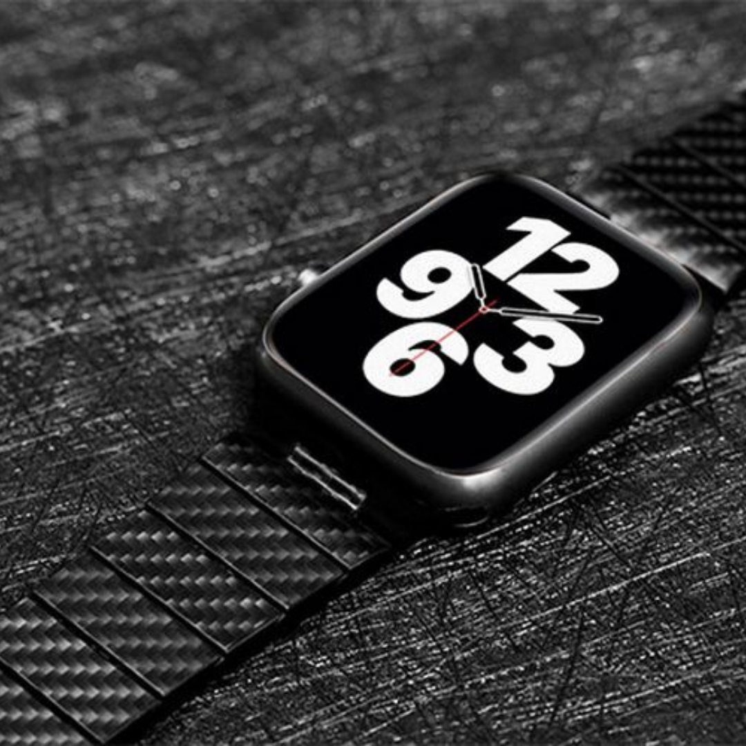 Carbon Armband für Apple Watch – Ultraleicht, Robust und Stilvoll