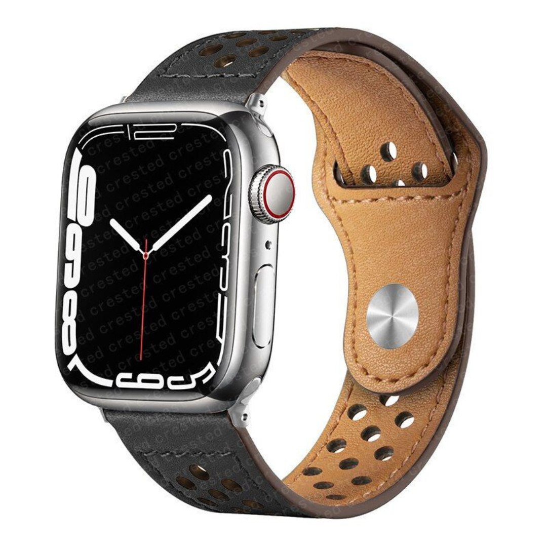 italian sport leather strap fur Handyhülle Apple iPhone IOS Neu Apple Watch Apple Watch Ultra Series Case Hülle Luxus Leder Echtleder Armband Apple iPhone 14 Hülle Schutzhülle Abdeckung Schutz Fall Bandwerk