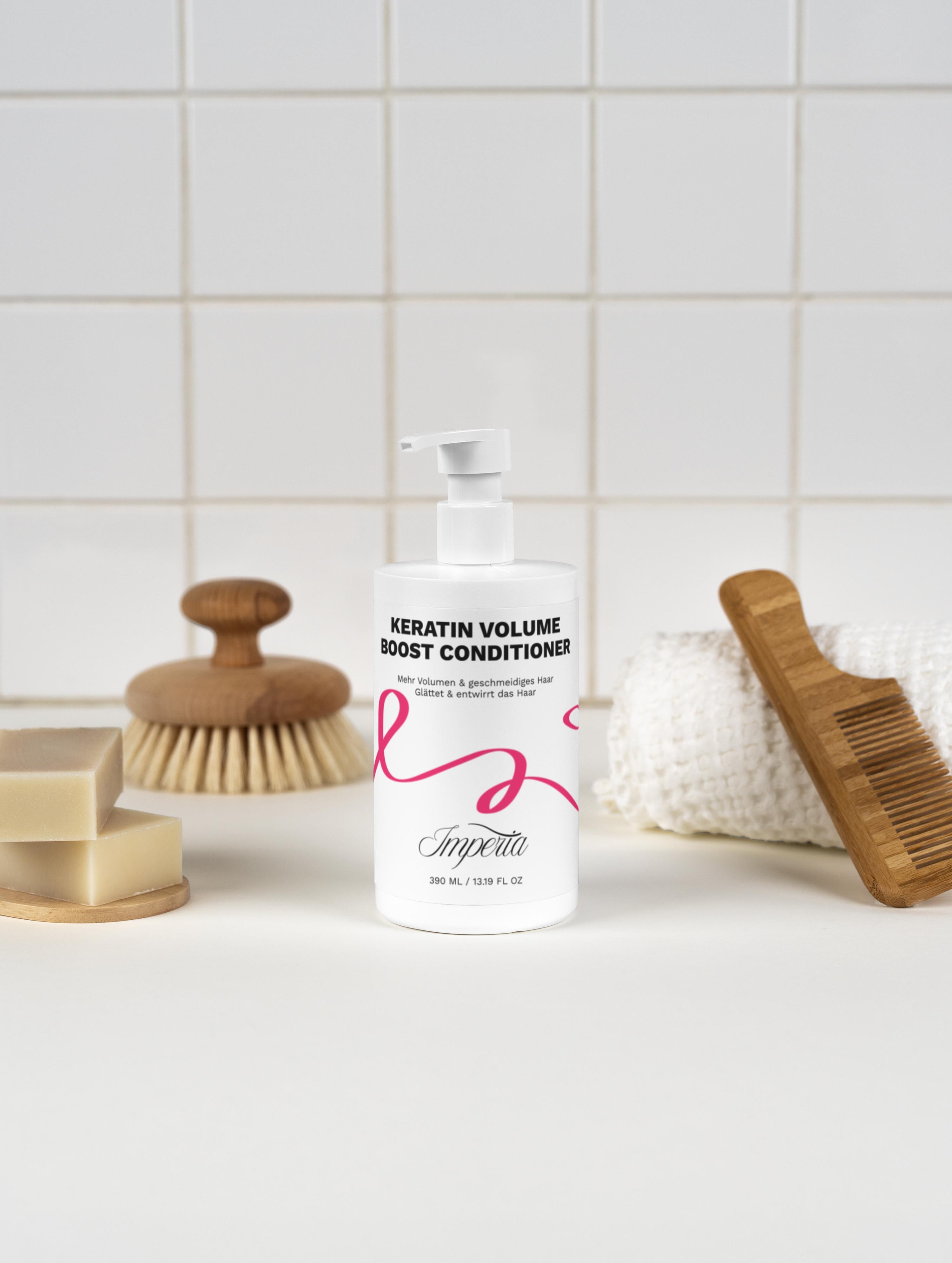 Keratin Volume Boost Conditioner (390 ml)