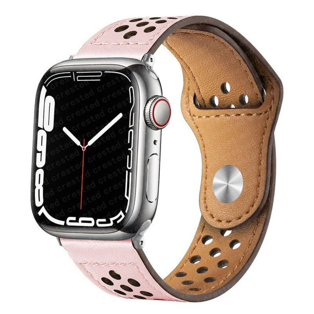  italian sport leather strap furEchtleder Handyzubehör, Apple, iPhone, Handyhülle, Smartphone, Zubehör, Hülle, Case Apple Watch Armband Band Apple Watch Series 7 Series Apple Watch iPhone 12 Pro, iPhone 12