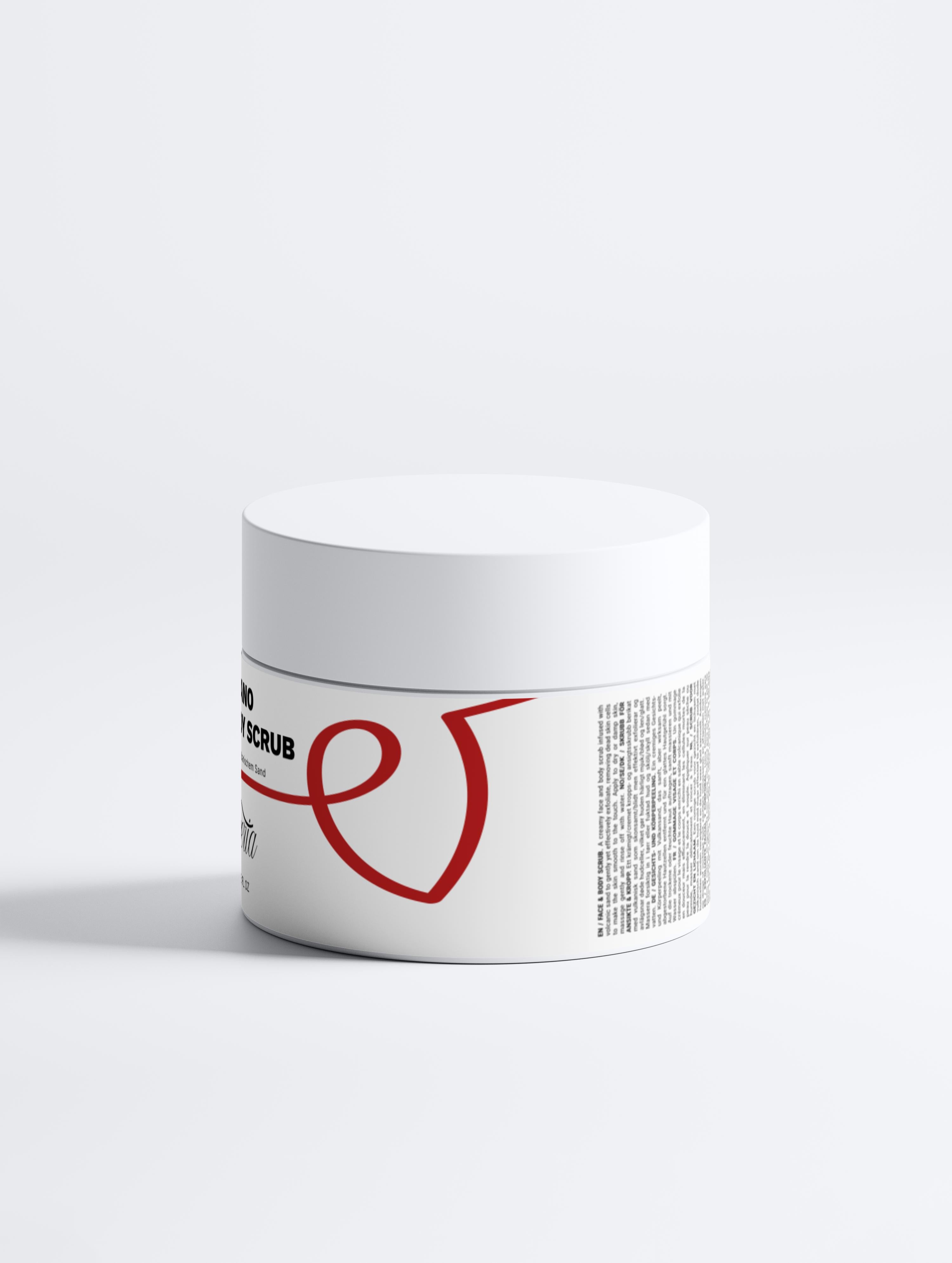 Sanftes Face & Body Peeling mit vulkanischem Sand (170 ml)