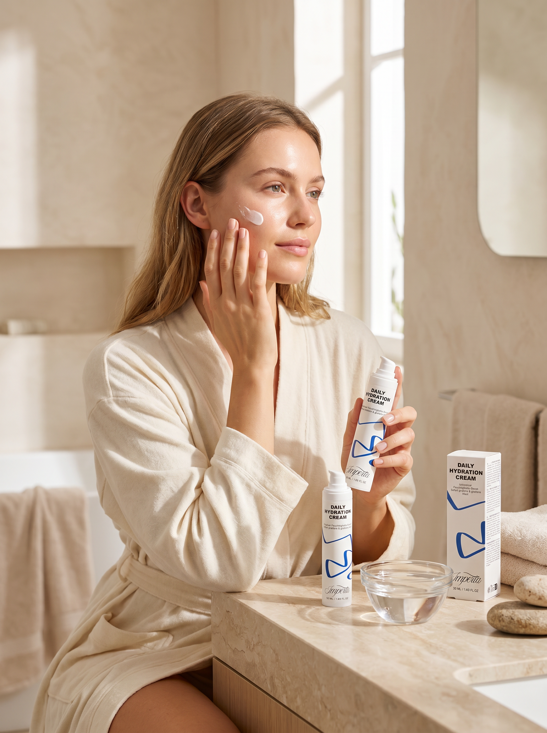 Feuchtigkeitsspendende Tagescreme mit Hyaluronsäure (50 ml)