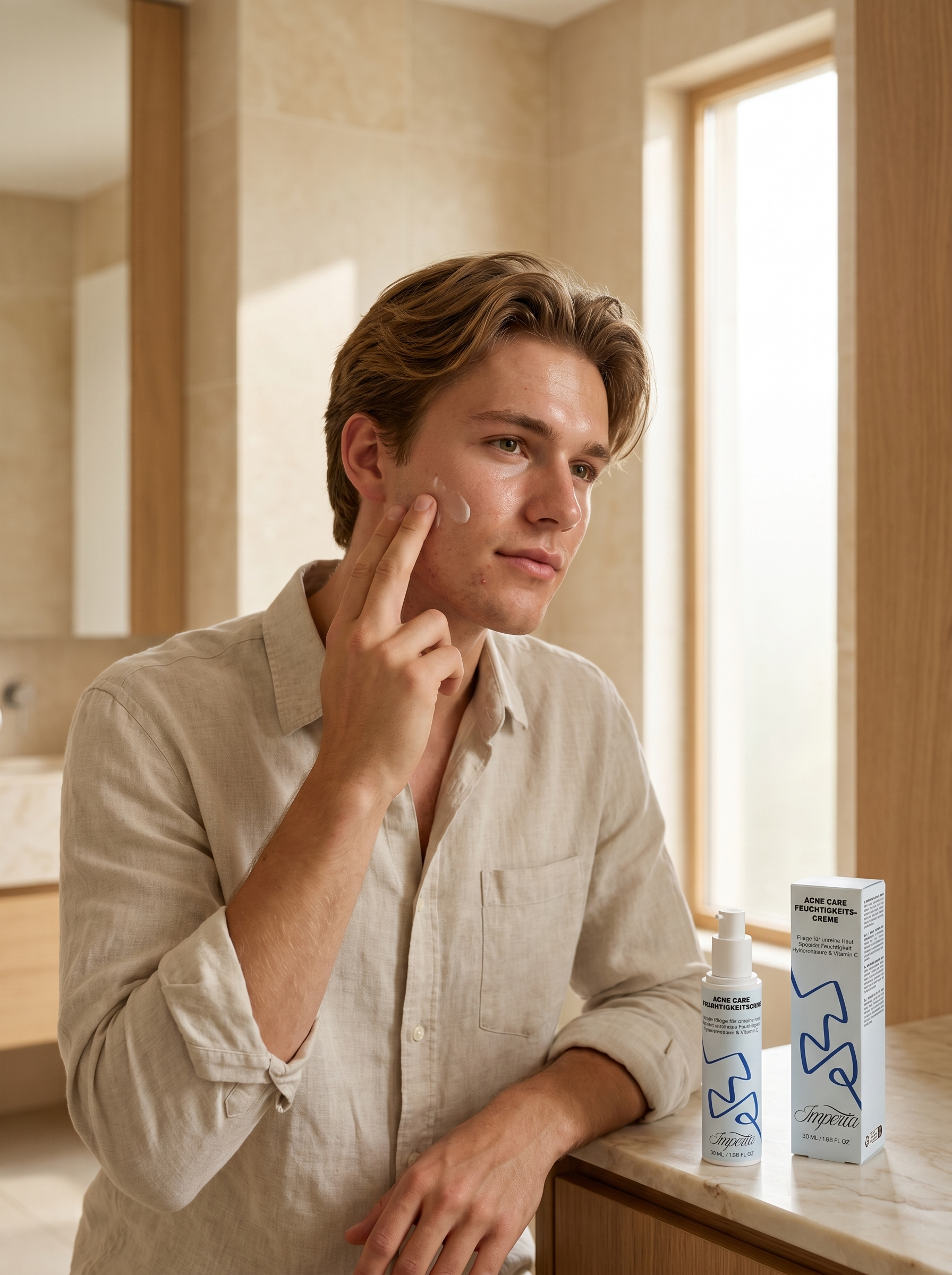 Acne Care Creme – Feuchtigkeitspflege für unreine Haut (50 ml)
