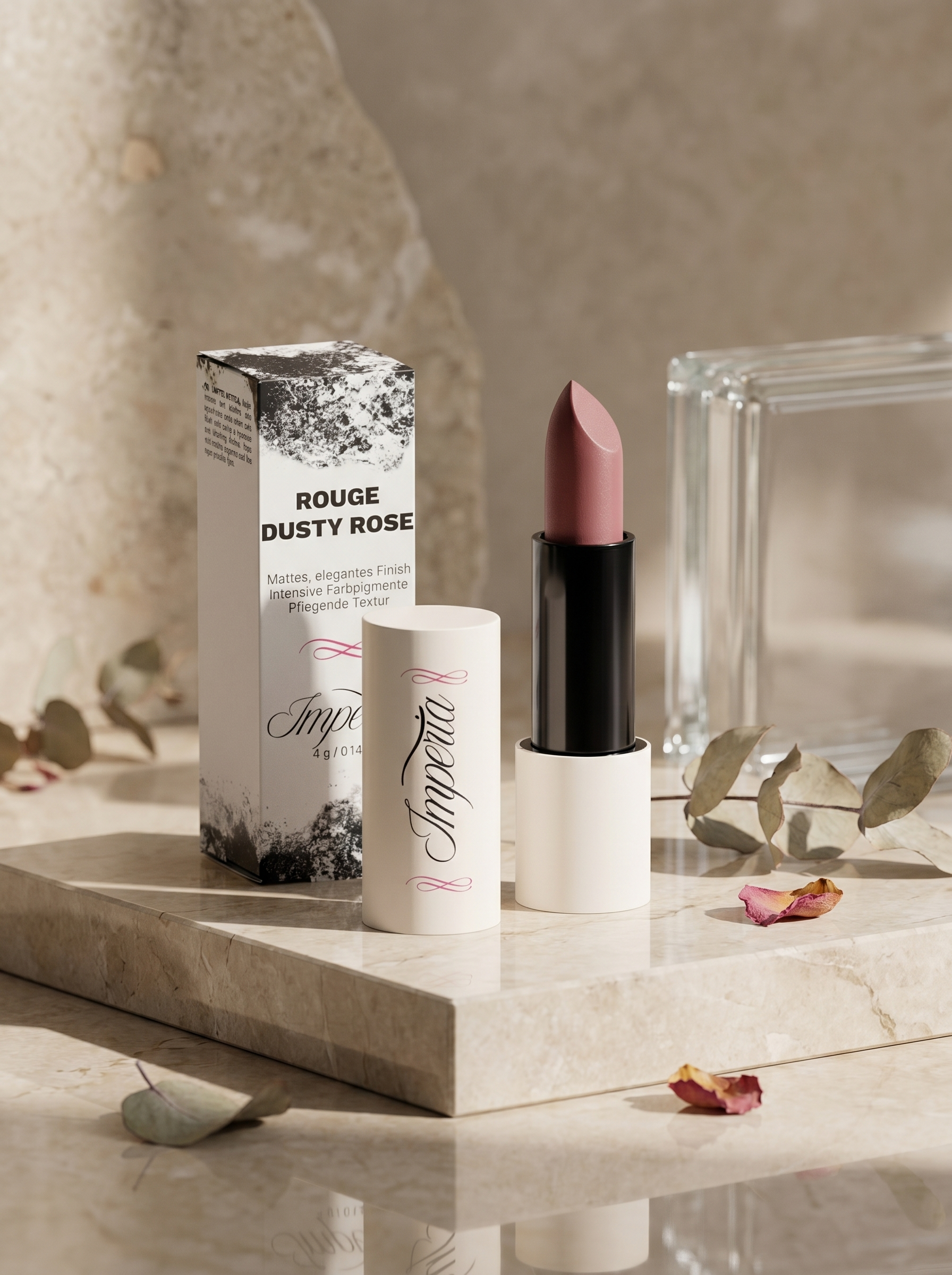 Rouge Lippenstift Matt – Dusty Rose (4 g)
