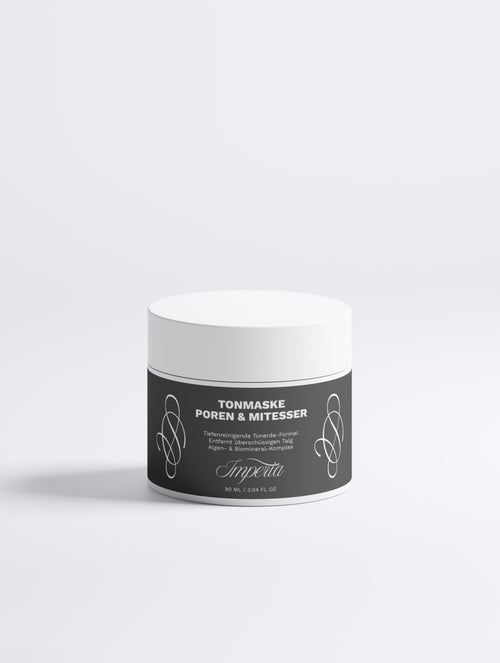 Tonmaske für Poren und Mitesser – Reinigende Maske (90 ml)