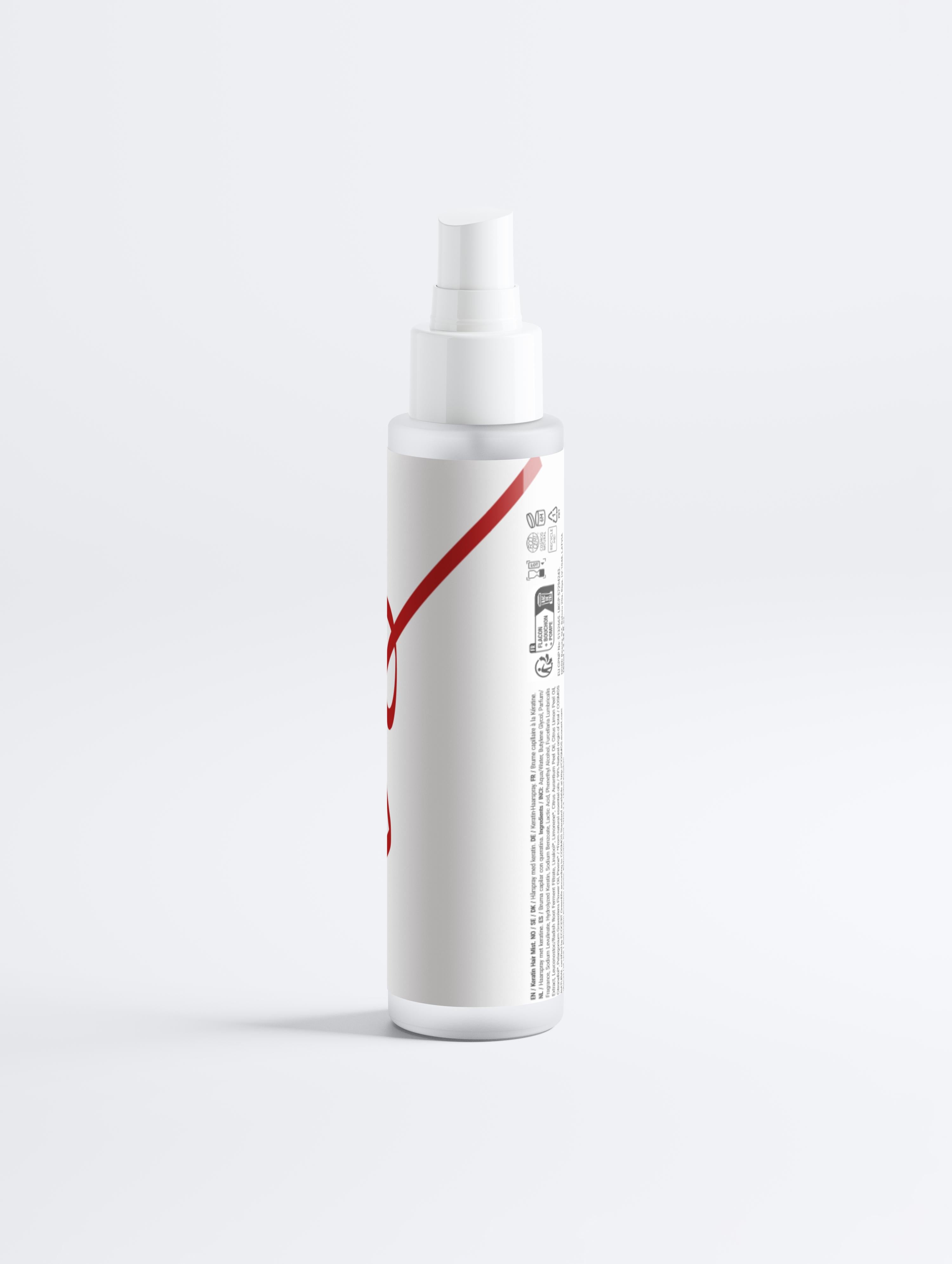 Glanz & Pflege Leave-In Spray mit Keratin (100 ml)